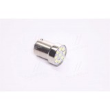 Лампа LED покажчиків поворотів і стоп-сигналів 24V R5W BA15S 9SMD WHITE  (TEMPEST)