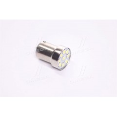 Лампа LED покажчиків поворотів і стоп-сигналів 24V R5W BA15S 9SMD WHITE  (TEMPEST)