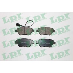 Колодка гальм. диск. FIAT PUNTO передн. (вир-во LPR)