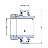 Підшипник кульковий закріплений SKF (325103 RAE25 NPPB) Підшипник кульковий закріплений SKF (325103 RAE25 NPPB)